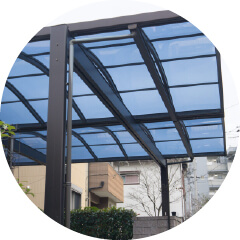 モモタロウ解体のカーポート撤去